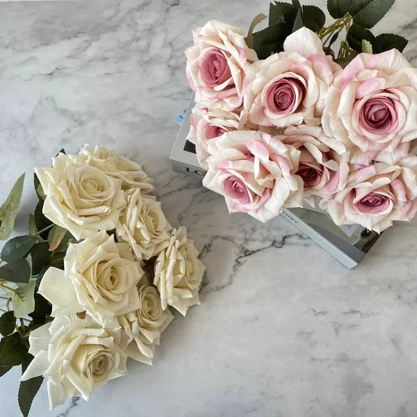 Rose Silk Flower Bouquets-ToShay.org