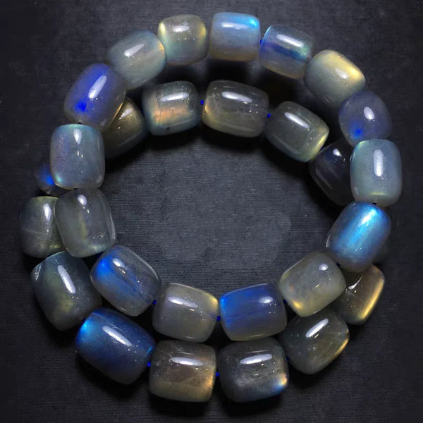 Blue Light Labradorite Bracelet-ToShay.org