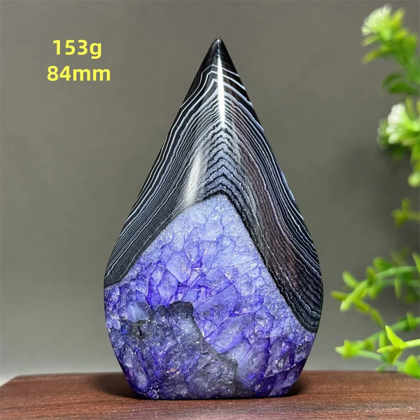 Purple Agate Flame-ToShay.org