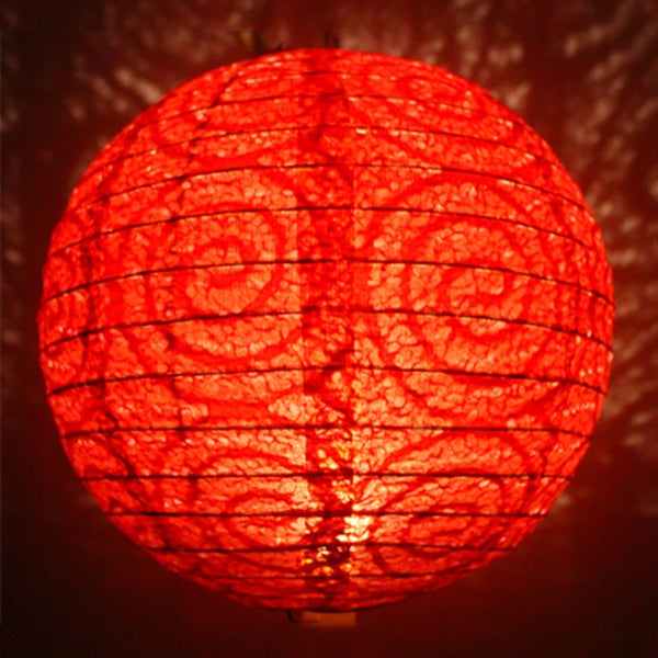 Red Lace Lantern-ToShay.org