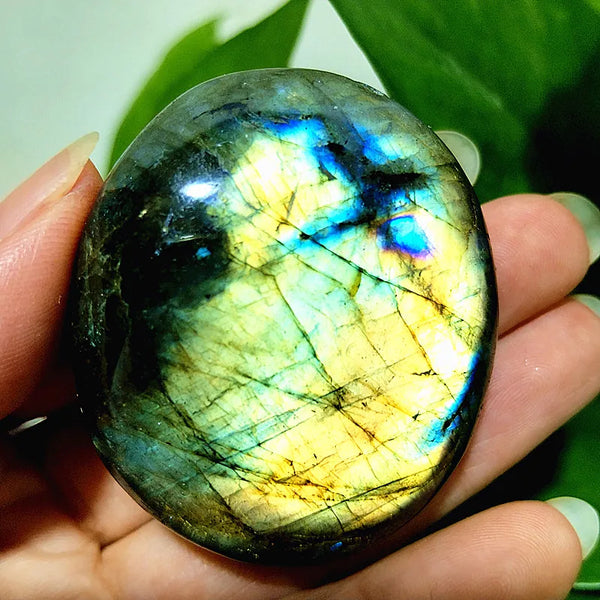Blue Labradorite Palm Stones-ToShay.org