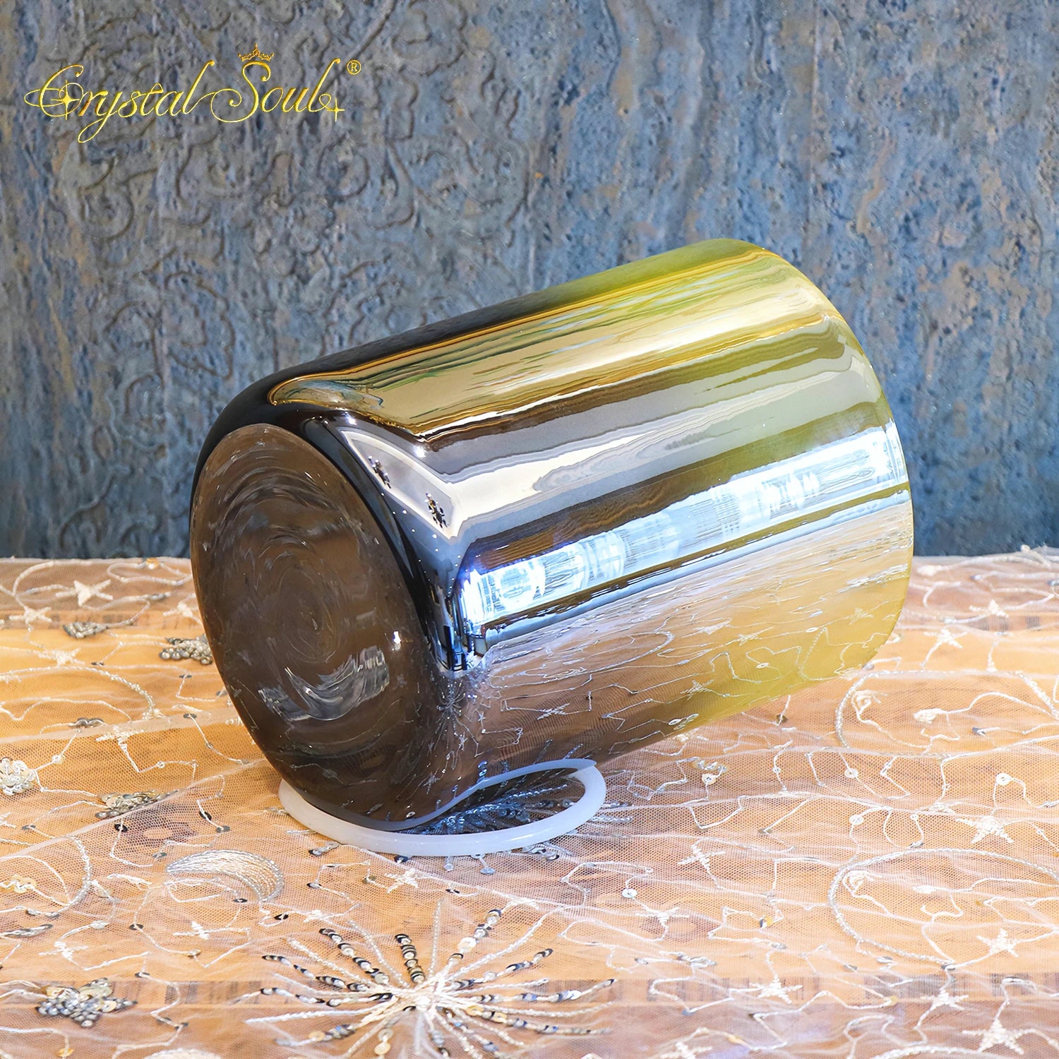Crystal Soul 6.2" 440Hz E Customizable High-end Crystal Singing Bowl for Meditation Yoga Source Manufacturer-ToShay.org