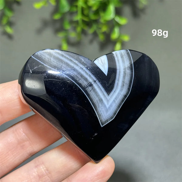 Black Agate Heart-ToShay.org
