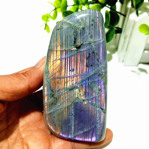Violet Labradorite Crystal-ToShay.org