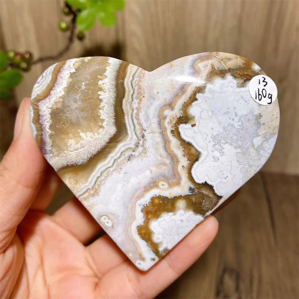 Red Agate Geode Hearts-ToShay.org