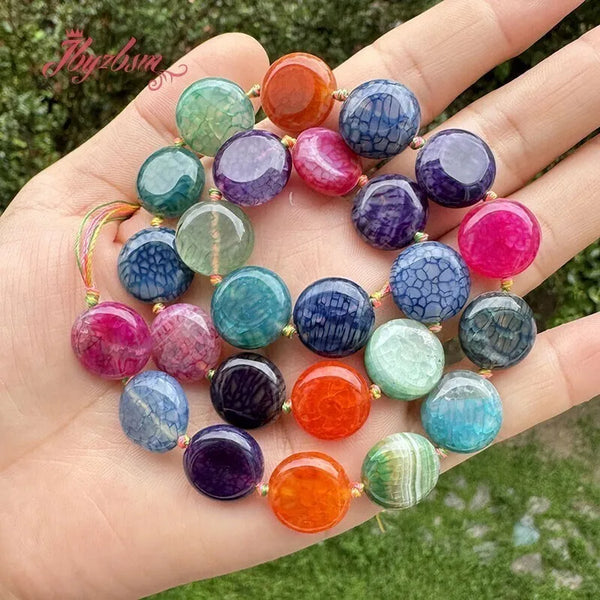 Mixed Cracked Agate Beads-ToShay.org