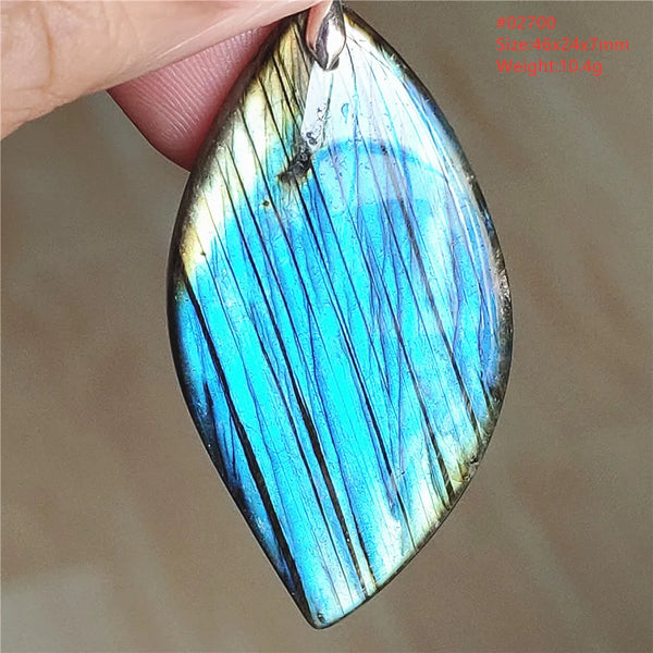 Blue Light Labradorite Pendant-ToShay.org