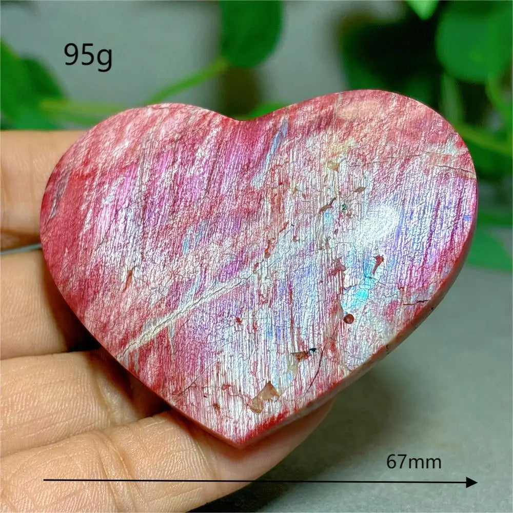 Red Moonstone Heart-ToShay.org