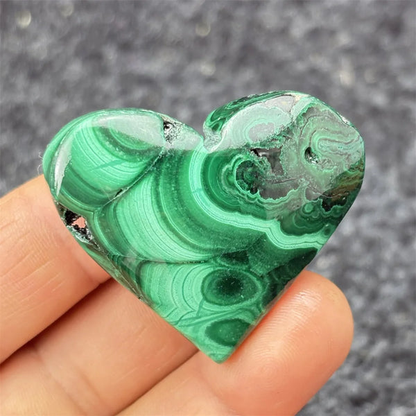 Green Malachite Heart-ToShay.org