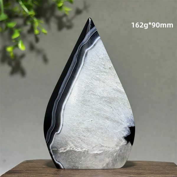 Black Agate Torch-ToShay.org