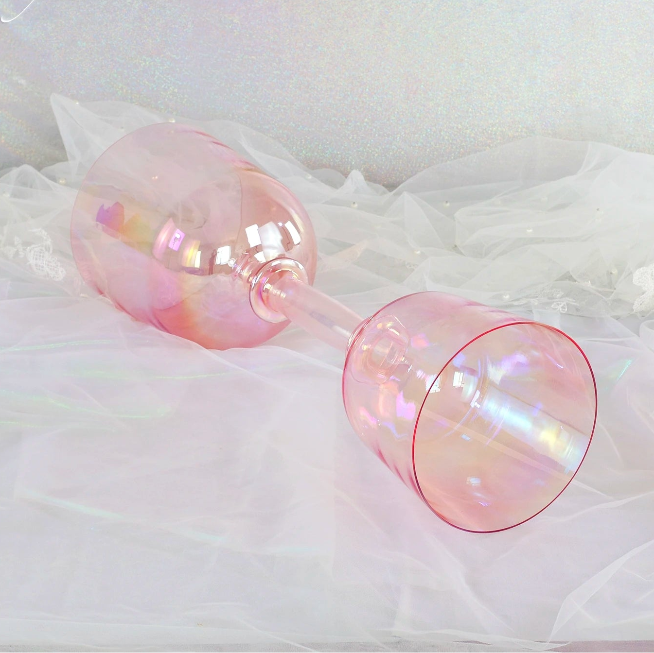 CrystalSoul 432Hz pink Double Headed Crystal Chalice Holy Grail Perfect Pitch Customized Tone-ToShay.org