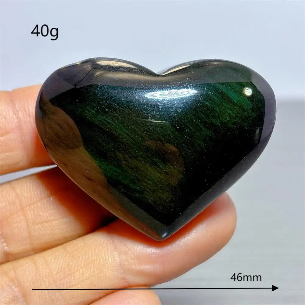 Black Obsidian Heart-ToShay.org