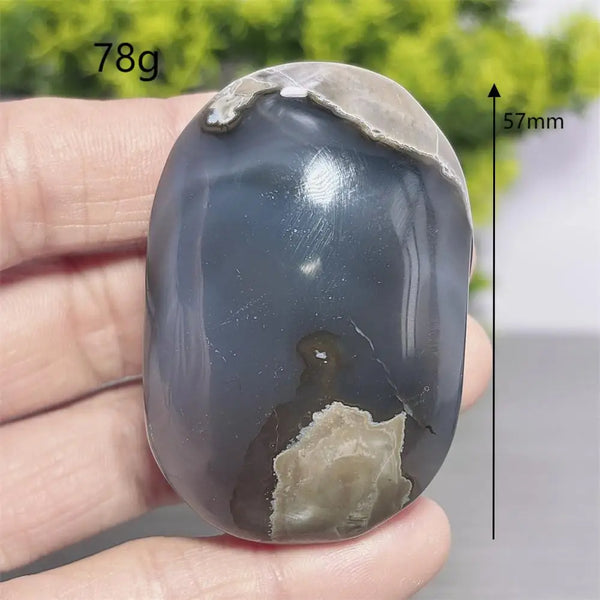 Fire Agate Palm Stone-ToShay.org