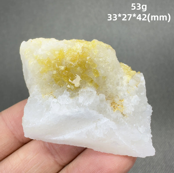 Yellow Barite Mineral Quartz-ToShay.org