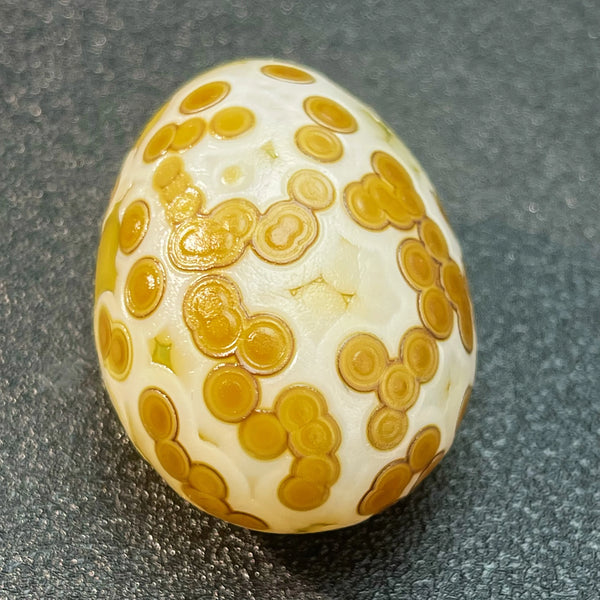 Yellow Flower Wishing Agate-ToShay.org