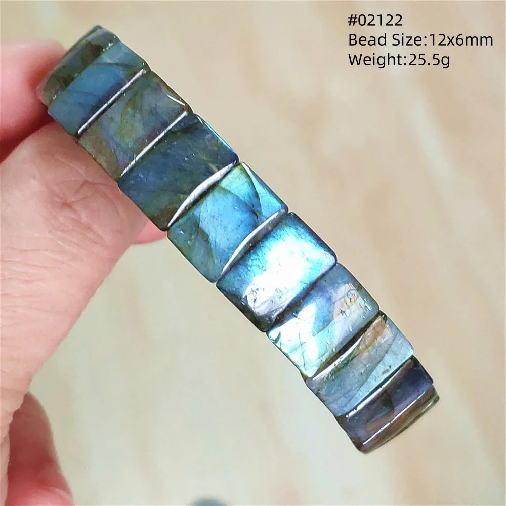 Blue Light Labradorite Bracelet-ToShay.org