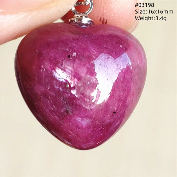 Red Ruby Zoisite Pendant-ToShay.org