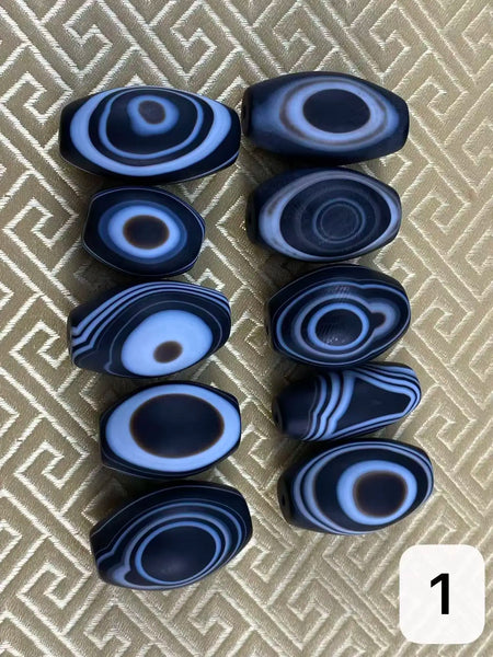 Tibetan Eye Agate Beads-ToShay.org
