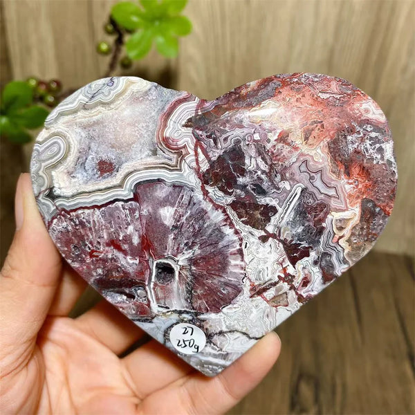 Red Agate Hearts-ToShay.org