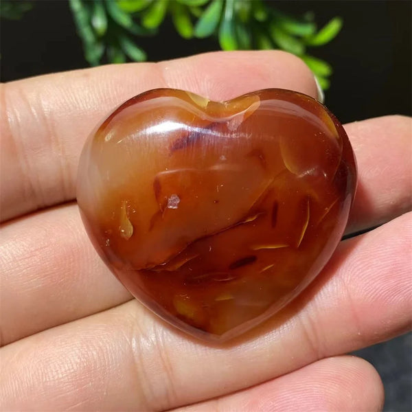 Orange Carnelian Heart-ToShay.org