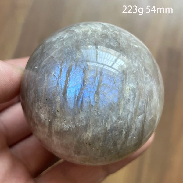 Blue Moonstone Crystal Ball-ToShay.org