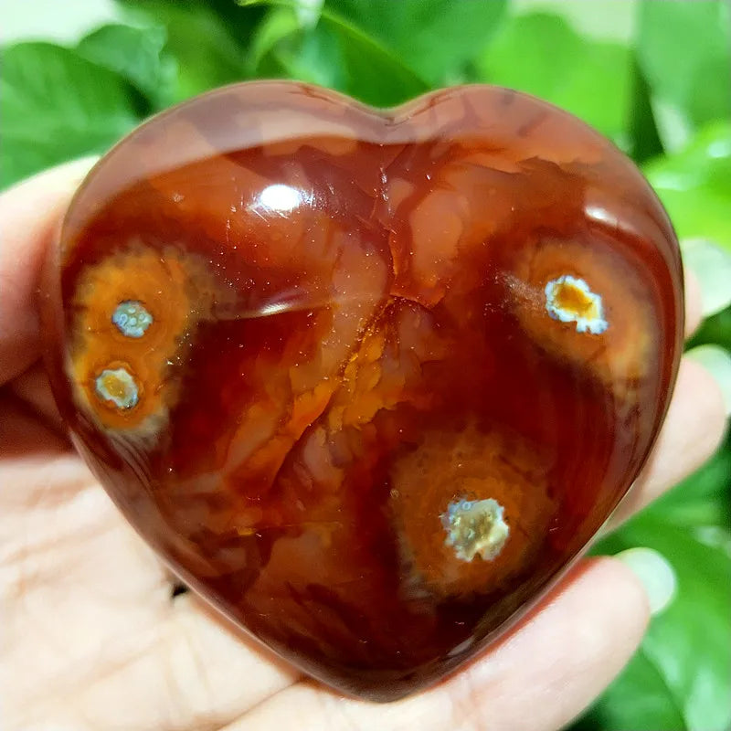 Red Agate Heart-ToShay.org
