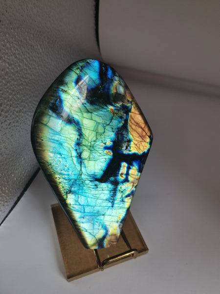 Blue Labradorite Crystal-ToShay.org