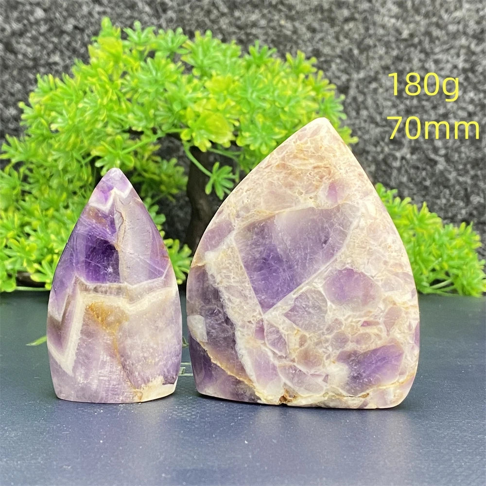 Purple Amethyst Crystal Torch-ToShay.org