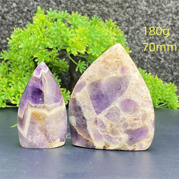 Purple Amethyst Crystal Torch-ToShay.org