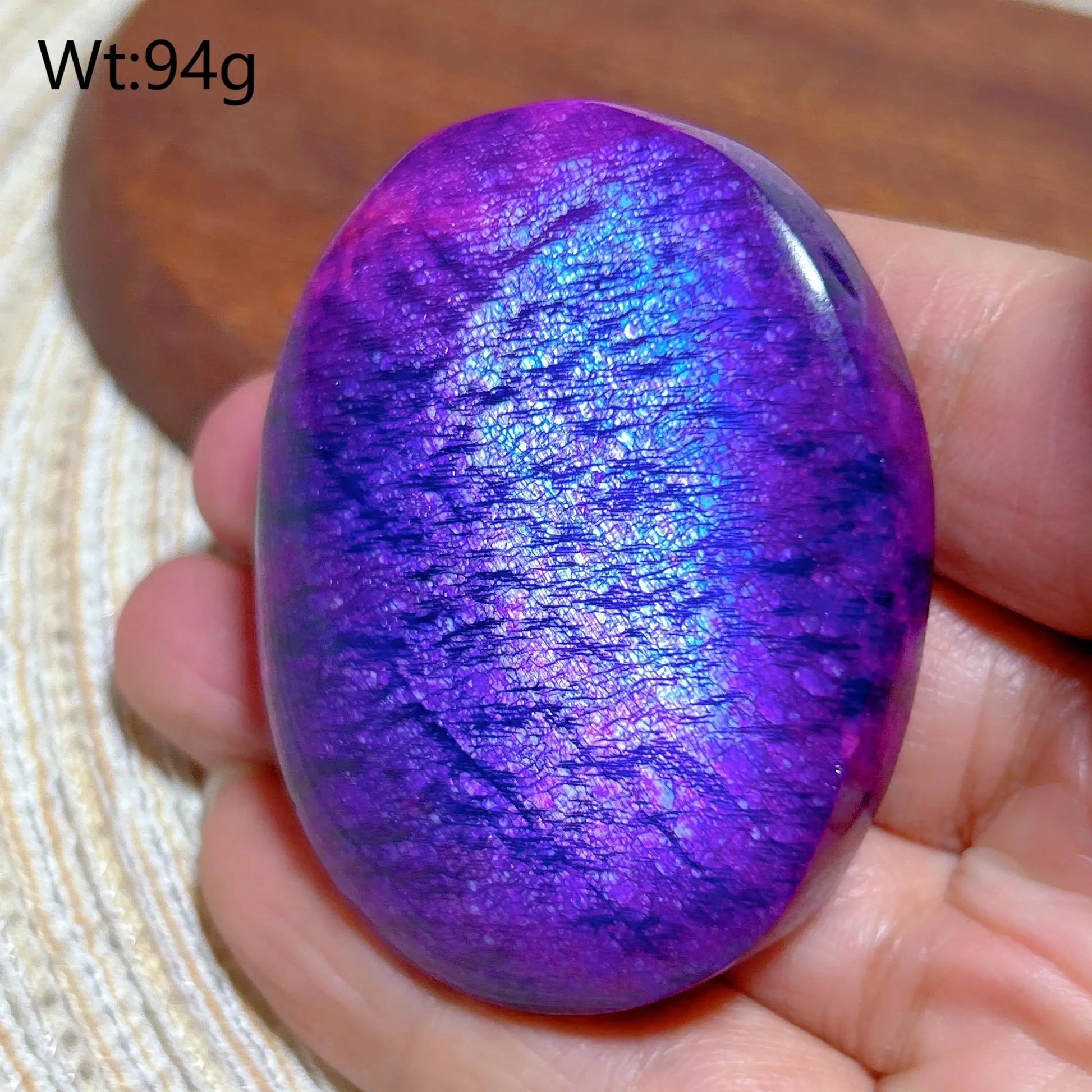Violet Rainbow Moonstone-ToShay.org