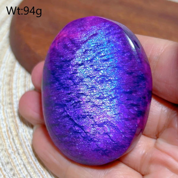 Purple Violet Rainbow Moonstone-ToShay.org