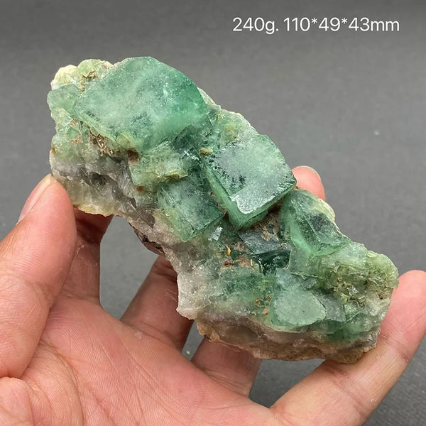 Green Fluorite Crystal-ToShay.org