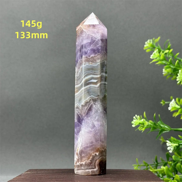 Purple Amethyst Wand-ToShay.org