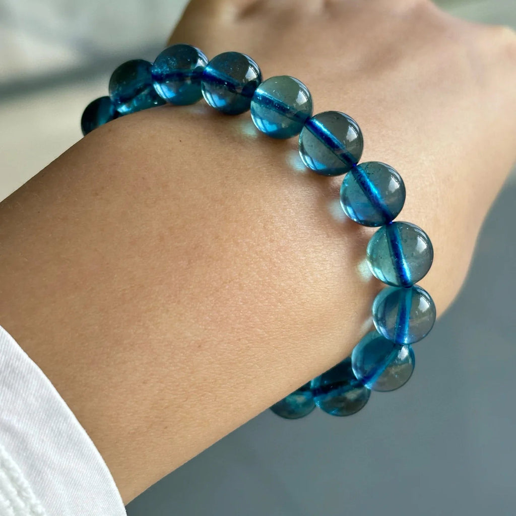 Blue Aquamarine Bracelet-ToShay.org