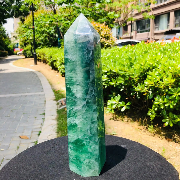 Green Fluorite Tower-ToShay.org
