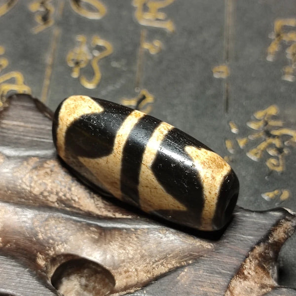 Tibetan Agate Dzi Beads-ToShay.org