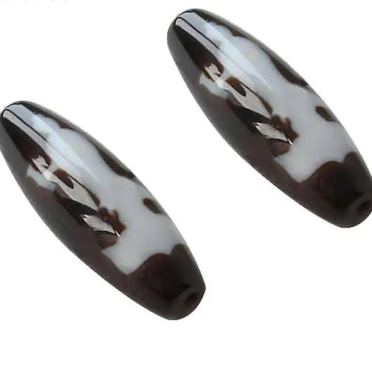 Tibetan Agate Dzi Beads-ToShay.org