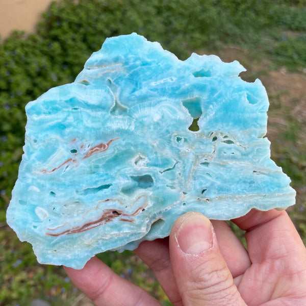 Blue Hemimorphite Slab-ToShay.org