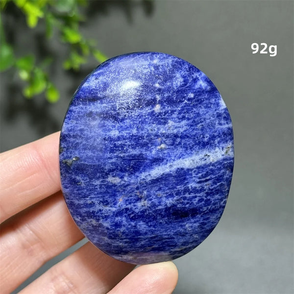 Blue Sodalite Palm Stone-ToShay.org