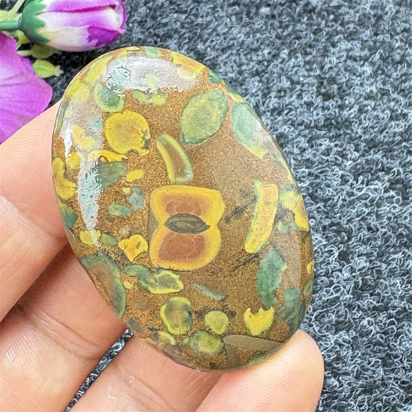 Yellow Yulin Opal Stone-ToShay.org