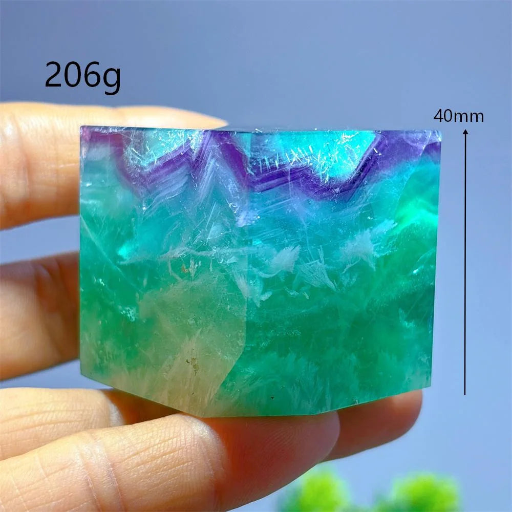 Rainbow Fluorite Diamonds-ToShay.org