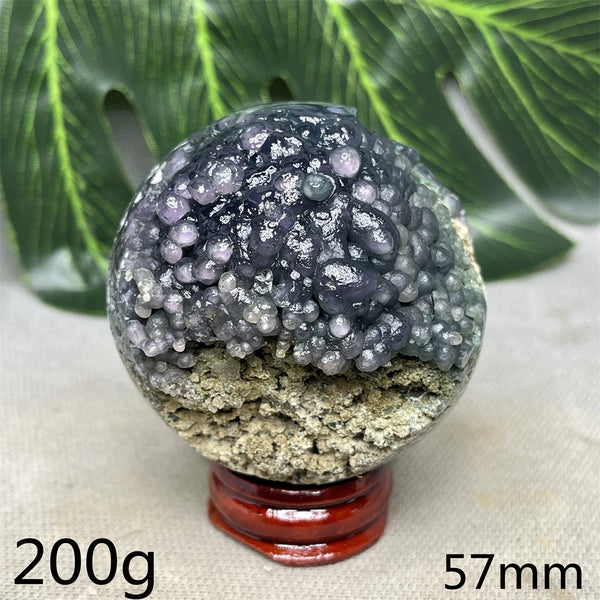 Purple Grape Agate Cluster-ToShay.org