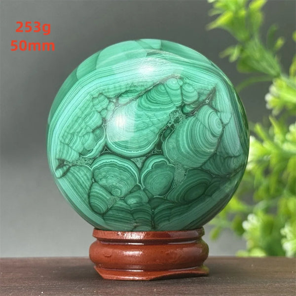 Green Malachite Ball-ToShay.org