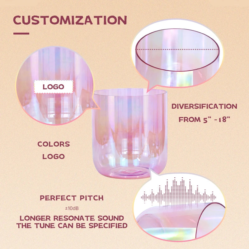Mixed Crystal Singing Bowl Set-ToShay.org