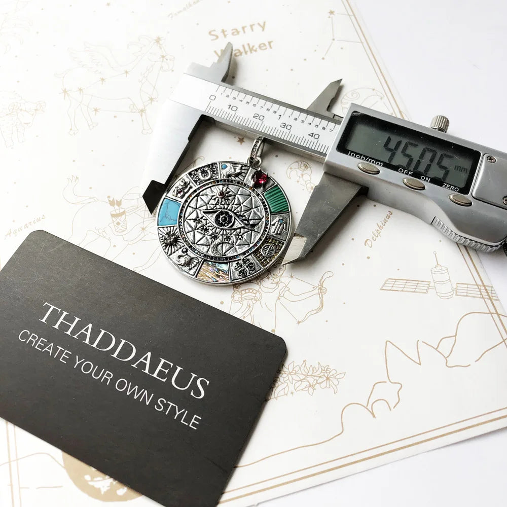 Silver Compass Amulet-ToShay.org