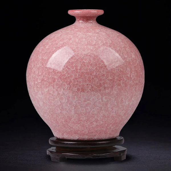 Pomegranate Bottle Kiln Vase-ToShay.org