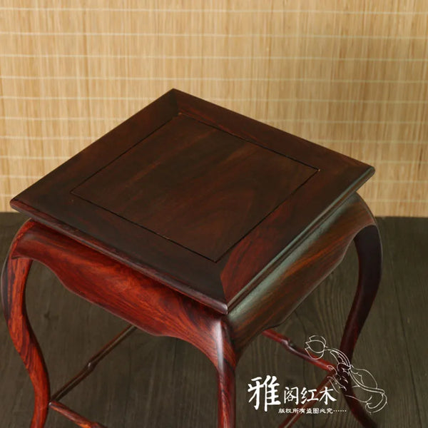 Red Wood Display Stand-ToShay.org