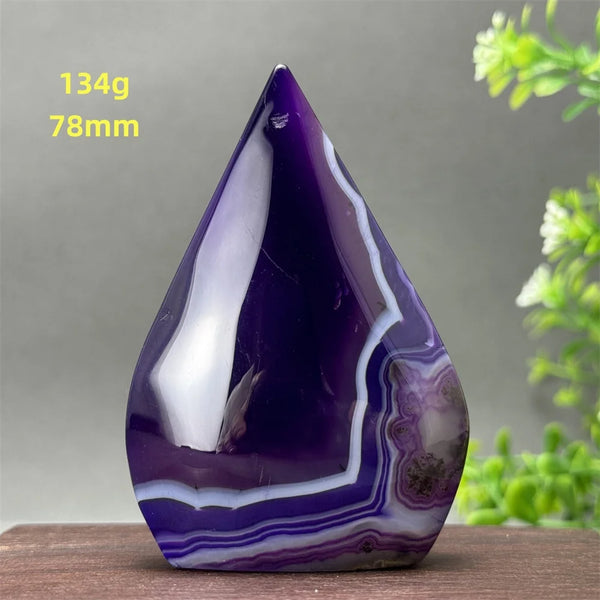 Purple Agate Torch-ToShay.org