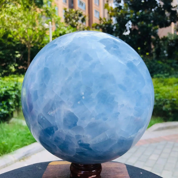 Blue Calcite Ball-ToShay.org