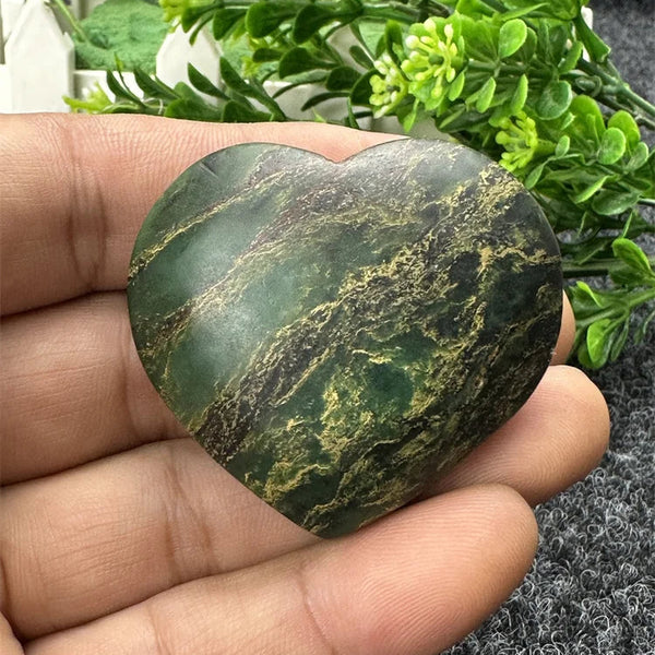 Green Emerald Stone Heart-ToShay.org